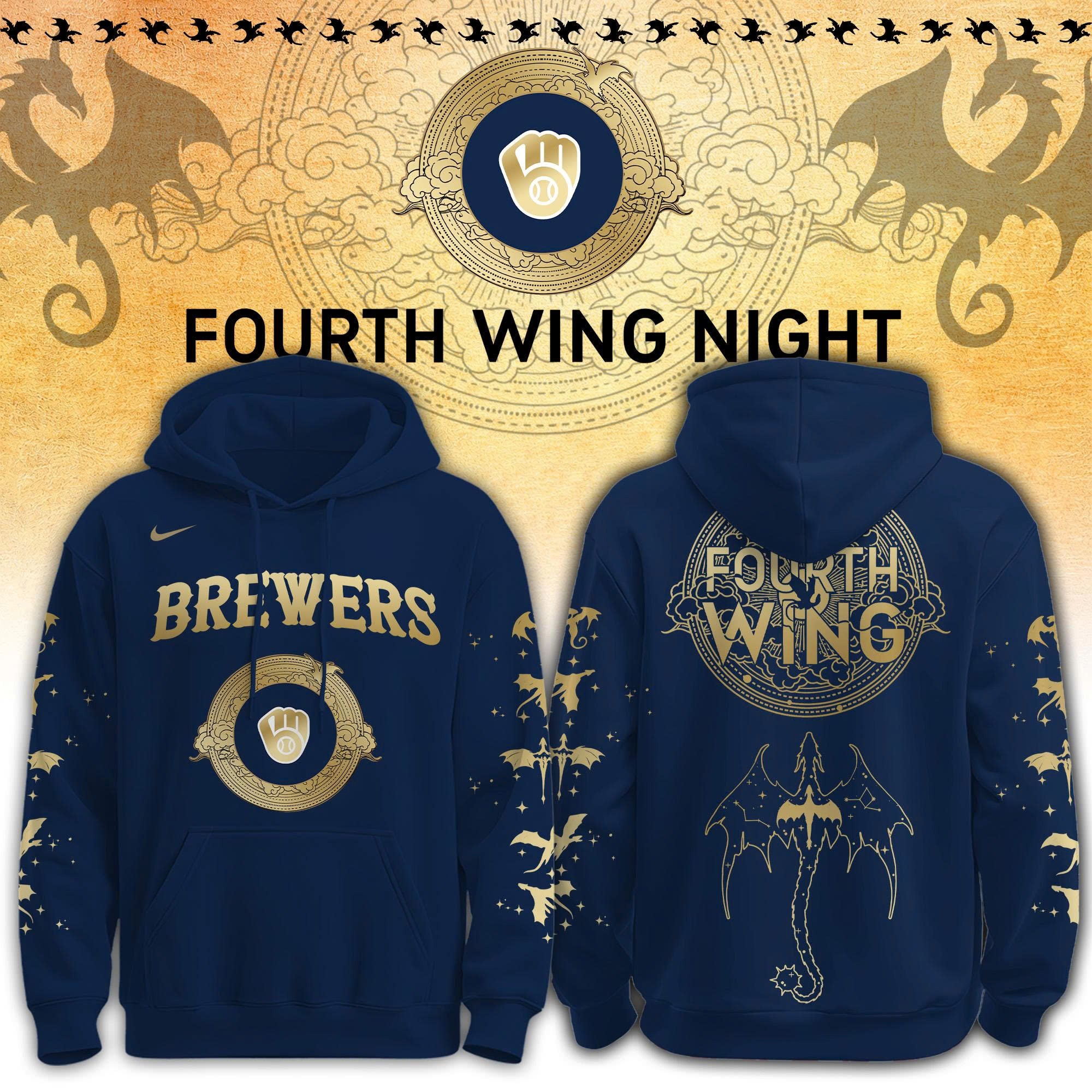 _ MB x Fourth Wing Theme Night 2026 Limited Editions Hoodie