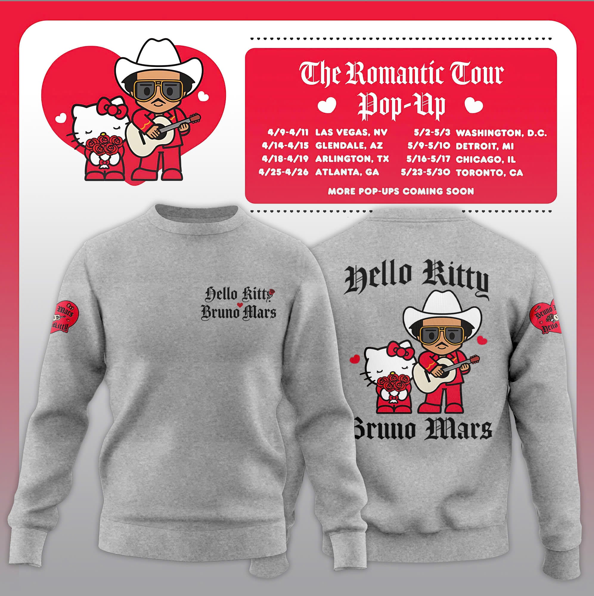 _HK x BM Romantic Tour 2026 Limited Edition Sweatshirt