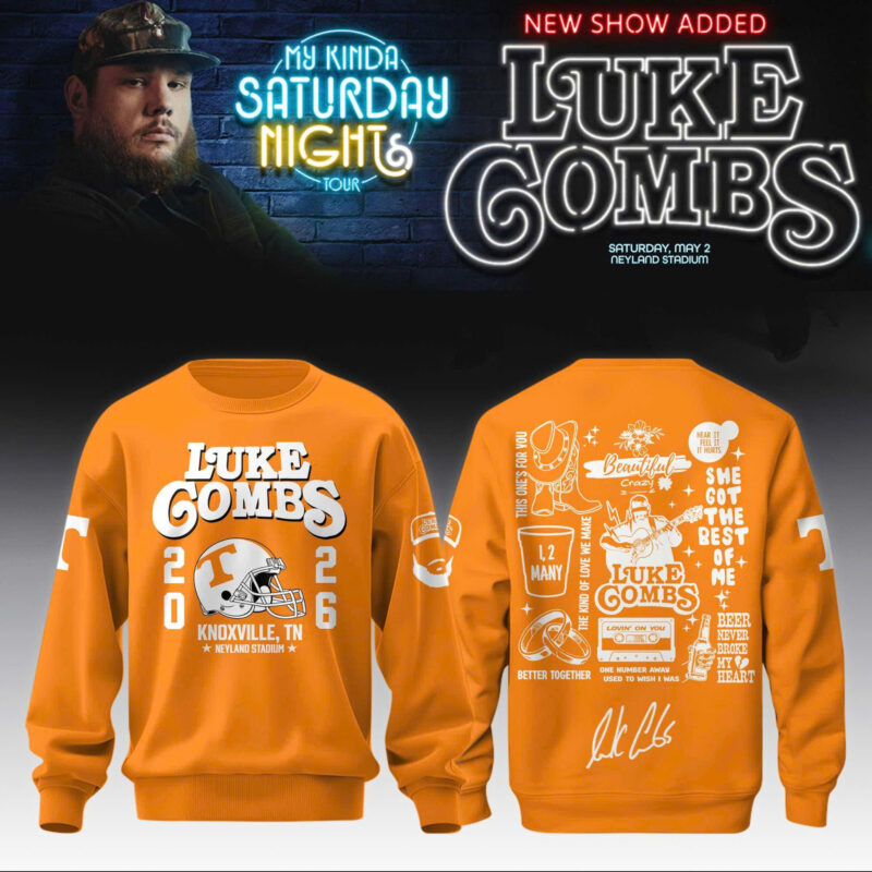 _ VOLS x LC My Kinda Saturday Night Tour 2026 Limited Editions Sweatshirt