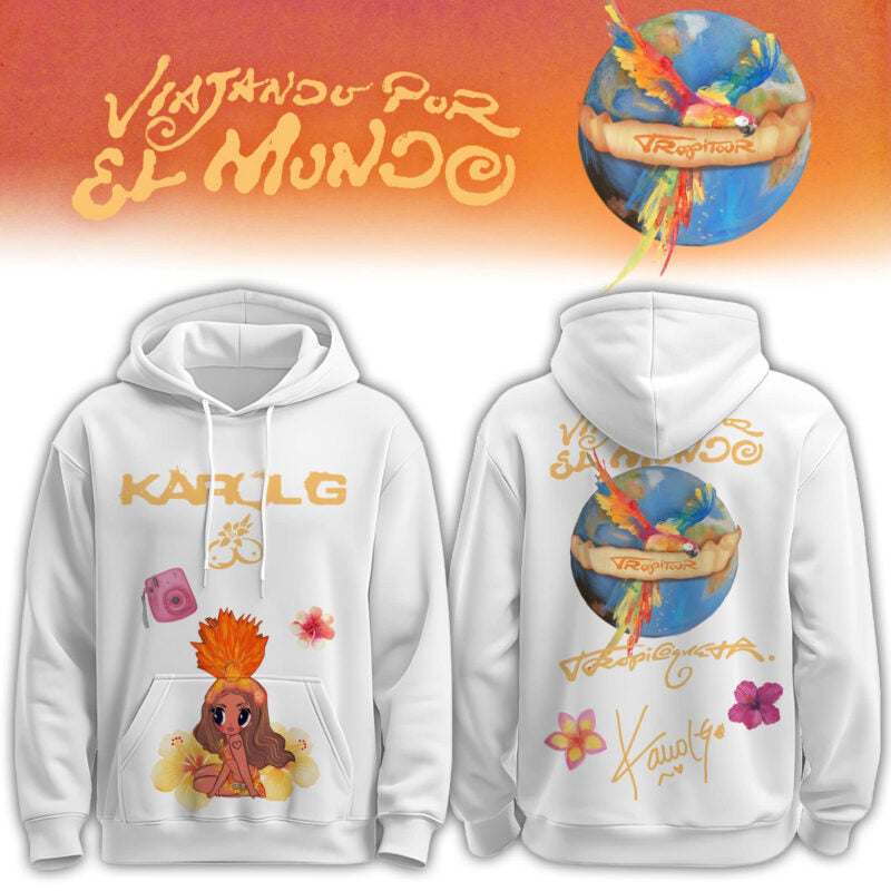 Viajando Por El Mundo Tropitour 2026 Limited Edition Hoodie