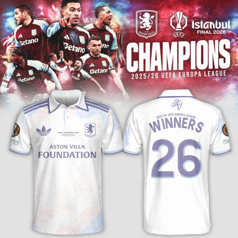 AVL Europa League 2026 Winners Limited Edition Polo