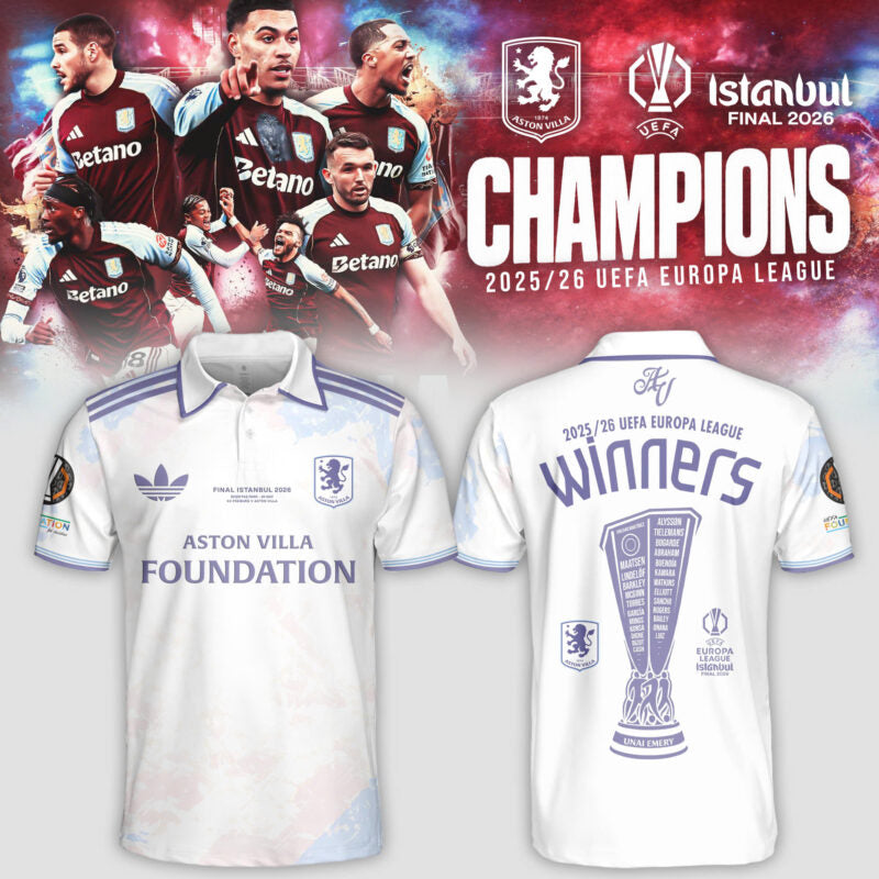 _AVL Europa League 2026 Winners Limited Edition Polo