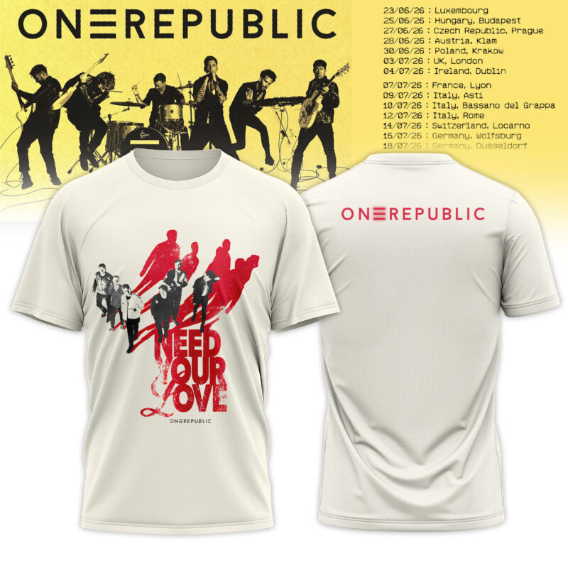 OR Official Tour 2026 Limited Edition T-Shirt