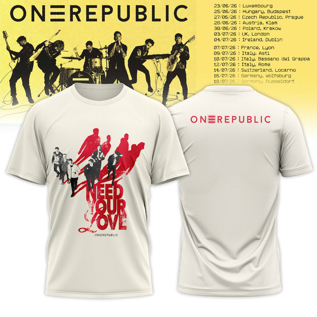 OR Official Tour 2026 Limited Edition T-Shirt
