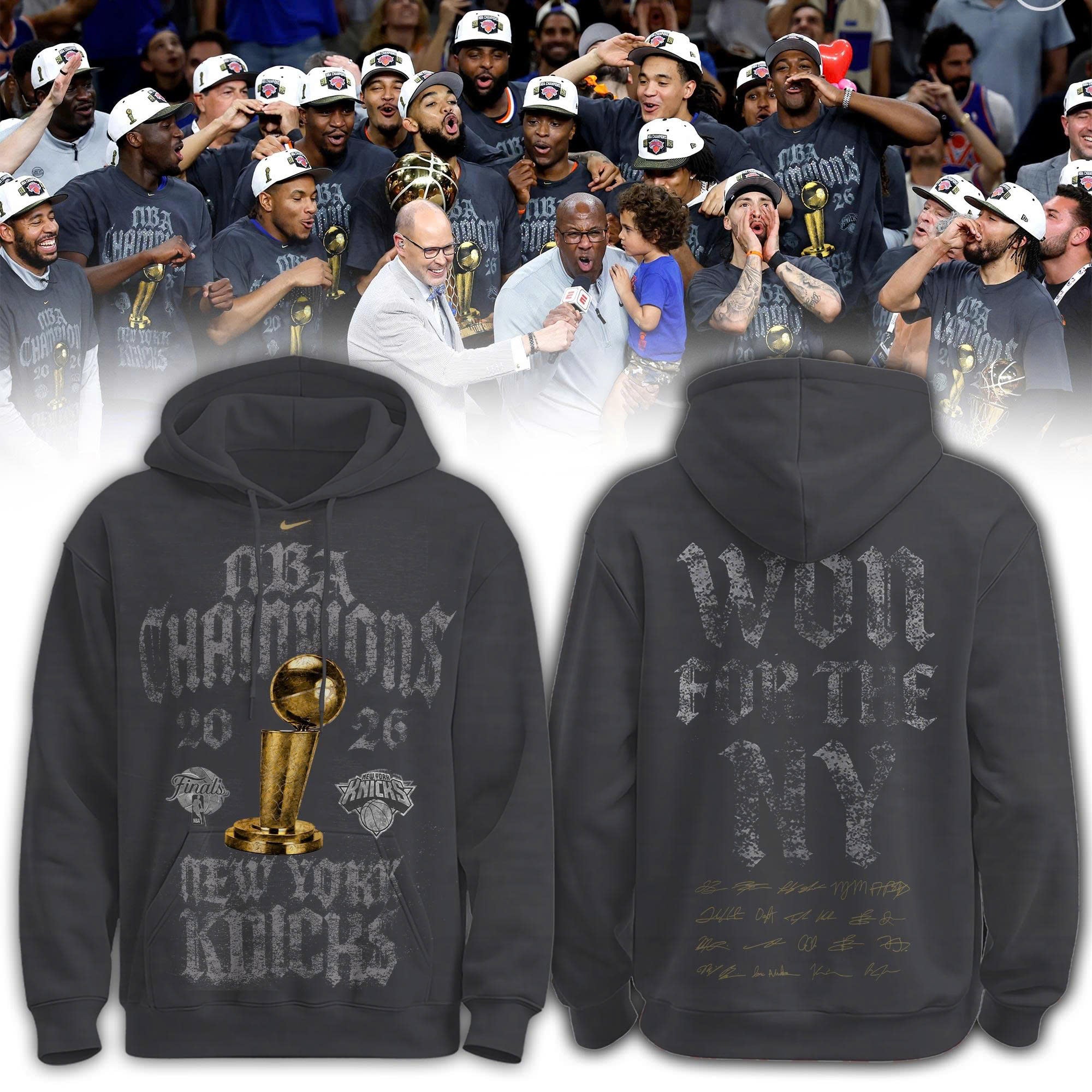 _NYK 2026 NBA Champions Locker Room  Limited Edition Hoodie