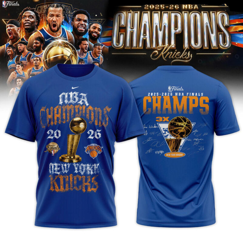 _NYK 2026 NBA Champions Limited Edition T-Shirt